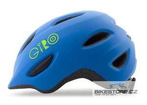 GIRO Scamp Mat Blue/Lime dtsk helma
